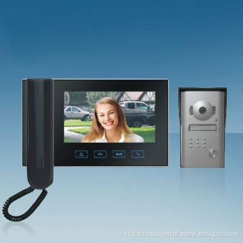 Two-Wire Connection 7" Handset Color Video Doorphone (Touch Pad) Rl-09m